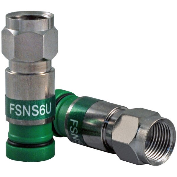Main product image for 25-Pack Belden FSNS6U-25 ProSNS F Compression Connec 092-766